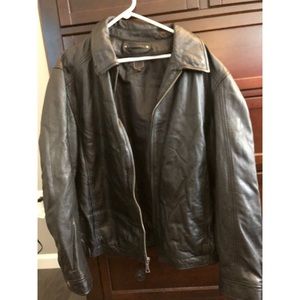 Leather jacket